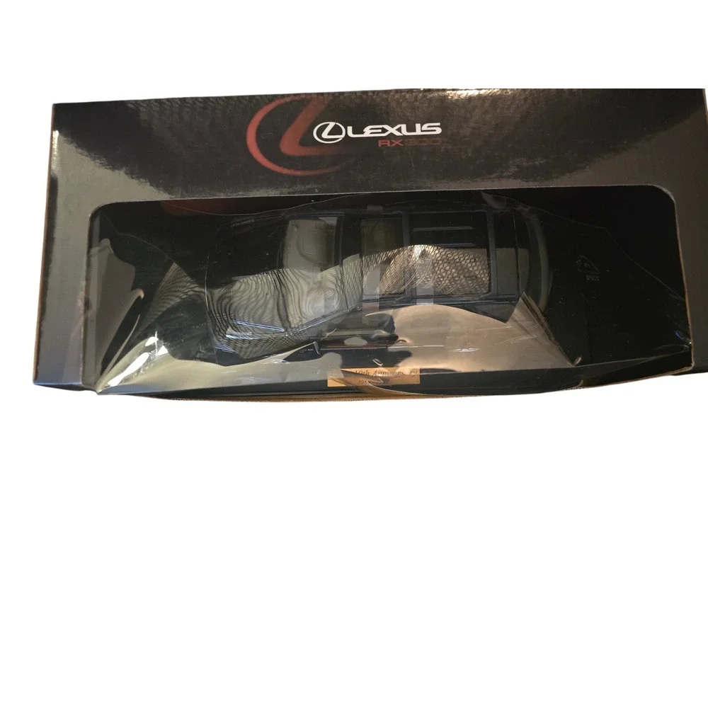 Lexus RX300 10th Anniversary 1989-1999 Diecast Model Car‎ Black 1:18 SUV Boxed